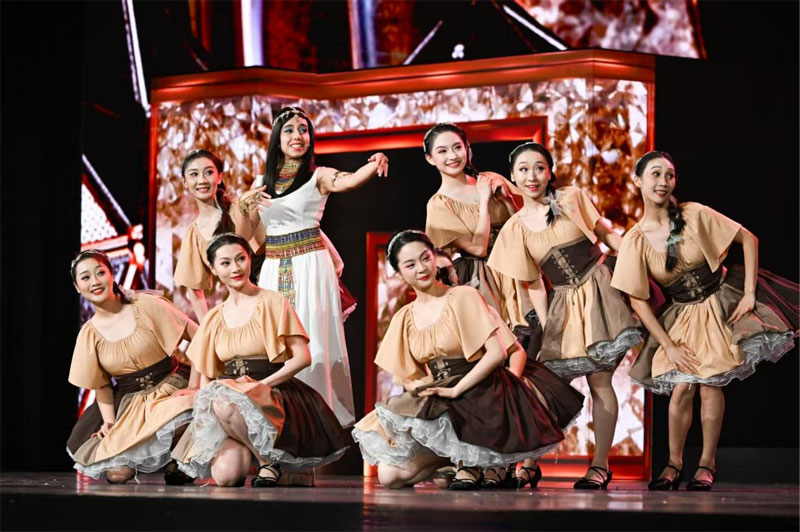 合肥市歌舞團(tuán)參演。合肥市委宣傳部供圖