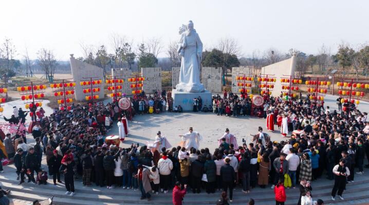 華佗百草園景區(qū)主題展演。亳州文旅集團(tuán)供圖