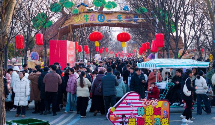 林擁城·藥都林海景區(qū)人頭攢動。亳州文旅集團(tuán)供圖