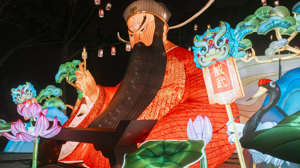 首屆逍遙津新春燈會(huì)。合肥市廬陽(yáng)區(qū)委宣傳部供圖