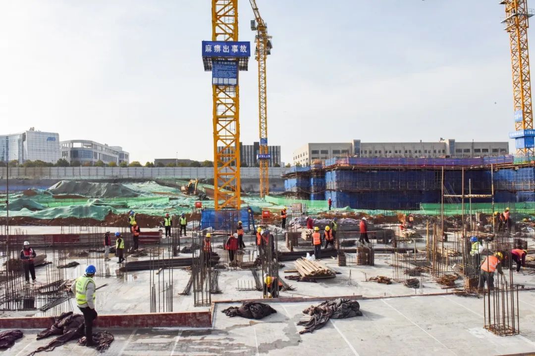 保障性租賃住房二期建設現(xiàn)場。受訪者供圖