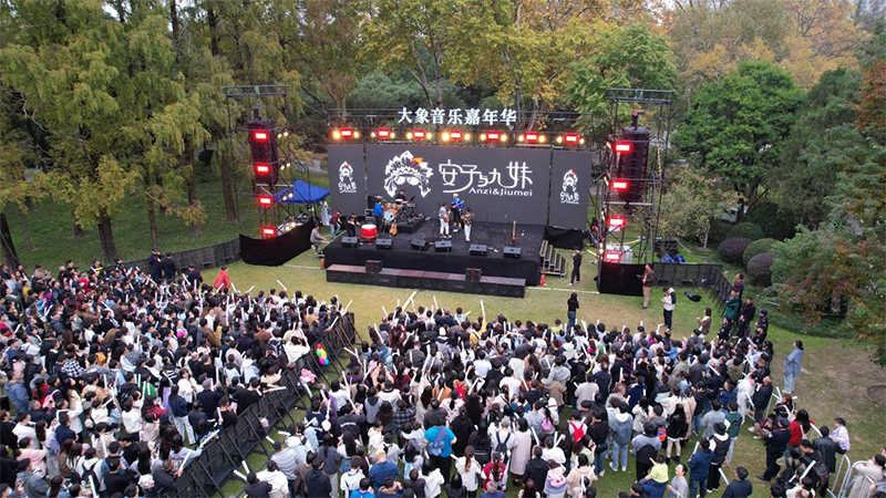 逍遙津大象音樂嘉年華。廬陽區(qū)委宣傳部供圖