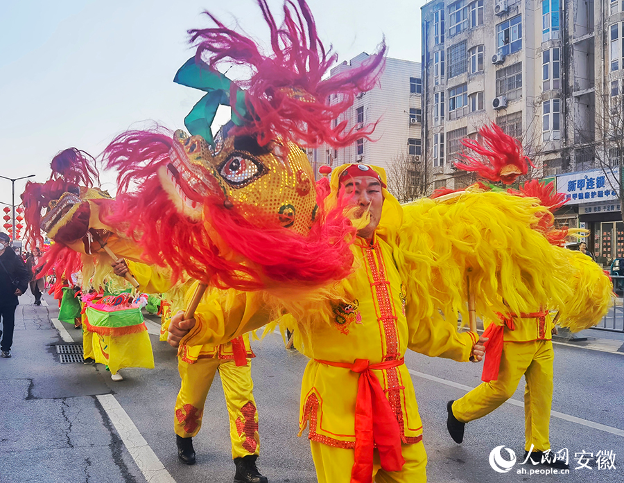 走太平活動(dòng)中，特色民俗巡游。人民網(wǎng)記者 周坤攝