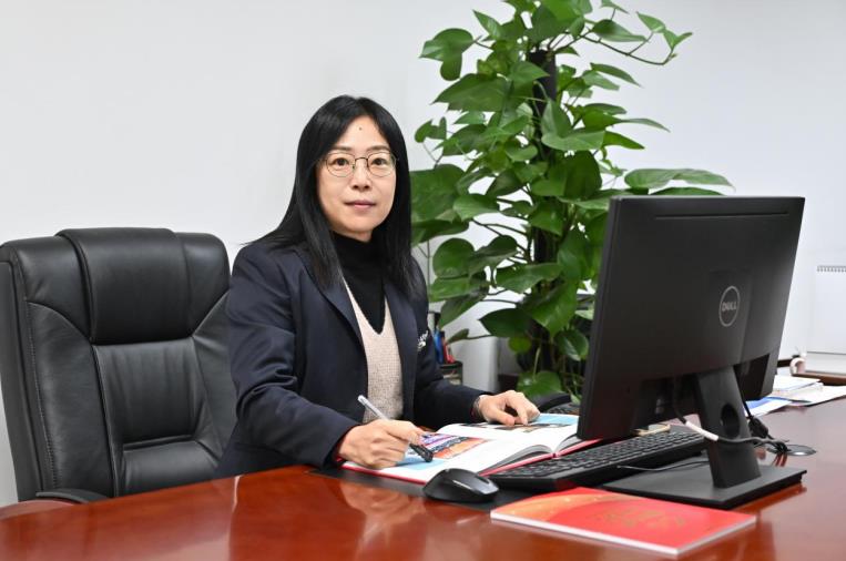 裴瓊工作照。中國化學東華公司供圖