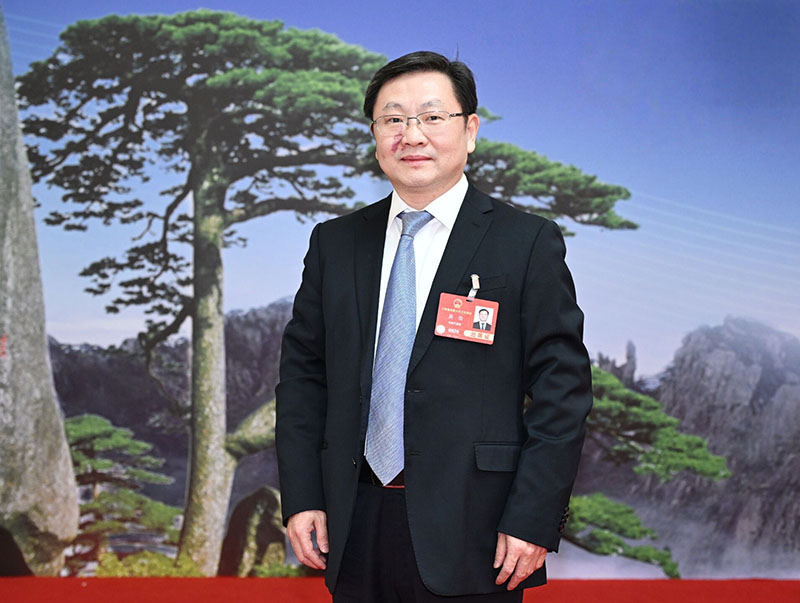 全國人大代表、滁州市委書記吳勁。 滁州市委宣傳部供圖