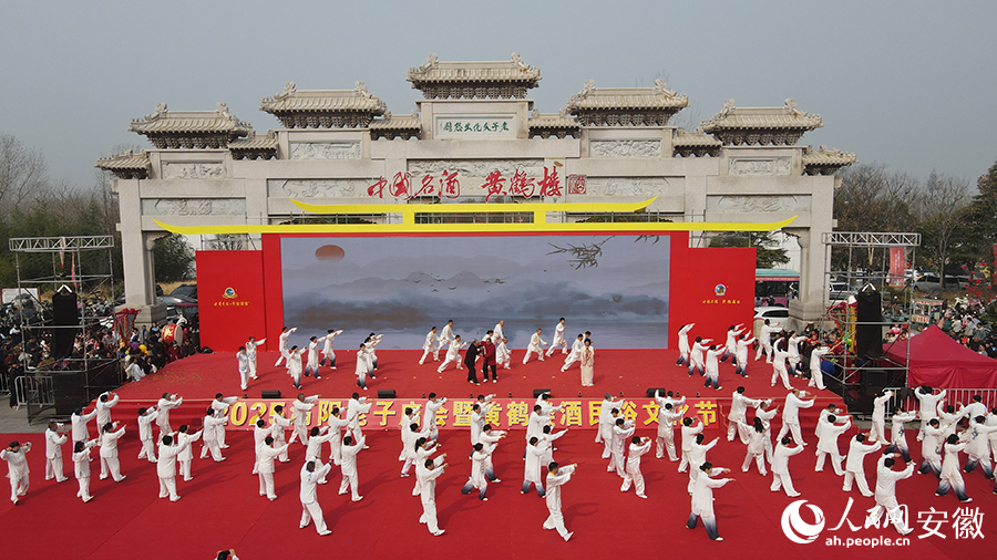 太極系列表演。人民網(wǎng)記者 王銳攝