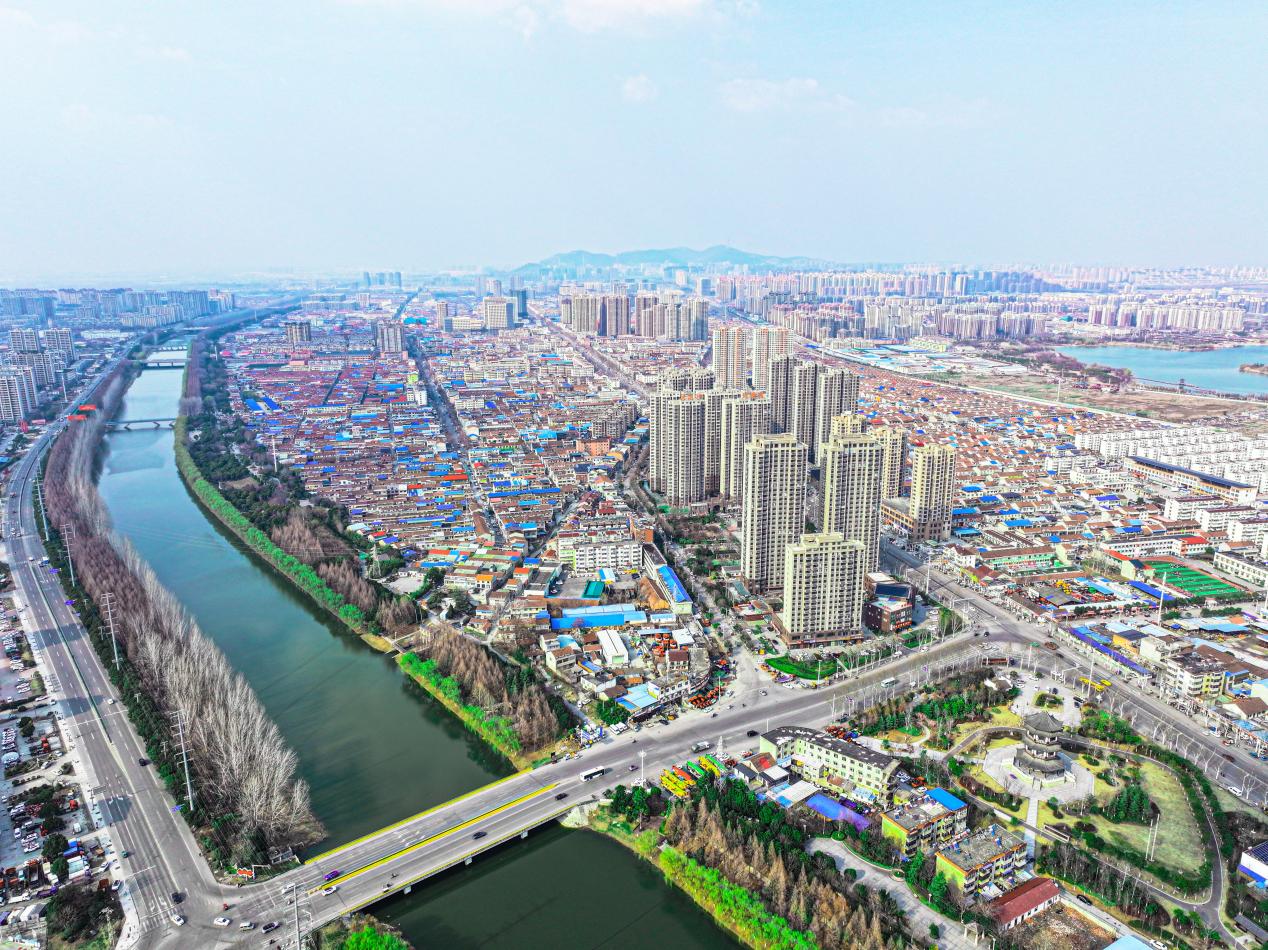 濉溪鎮(zhèn)城市一角。