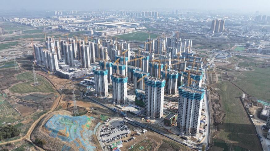 長豐紫桐苑二期（地塊一）項目，安徽建工集團供圖