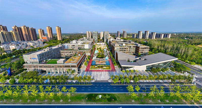 紫云山（包河）文化創(chuàng)意產(chǎn)業(yè)園核心區(qū)。合肥市包河區(qū)委宣傳部供圖