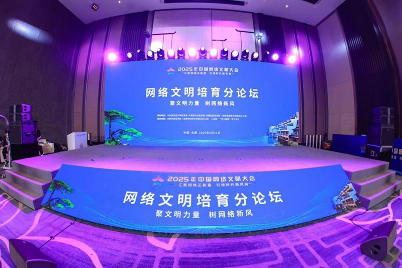 2025年中國網(wǎng)絡文明大會網(wǎng)絡文明培育分論壇現(xiàn)場 圖片由主辦方提供
