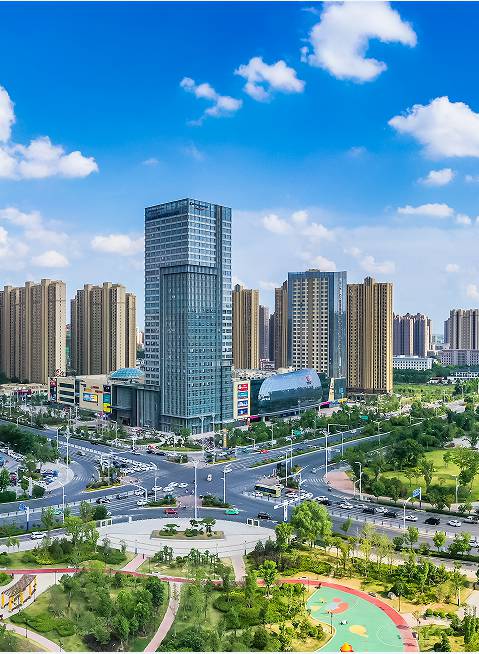 蘇州街景（左）與阜陽(yáng)街景（右）