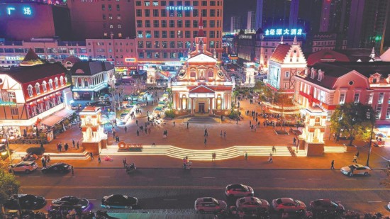 合肥歐洲風(fēng)情街夜景