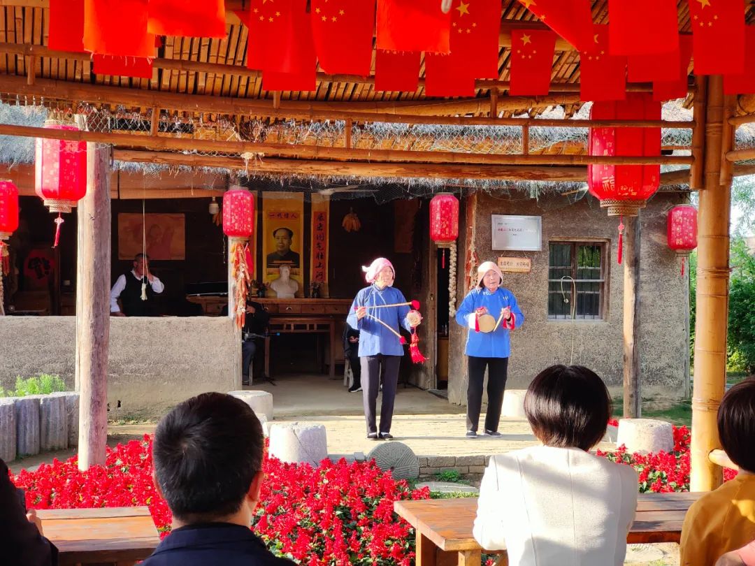 鳳陽花鼓非遺表演。